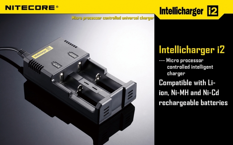 Intellicharger Nitecore batteriladdare