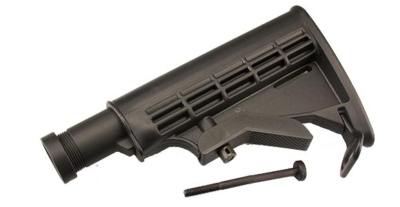CS4 Retractable Stock-BK (Incl. Stock Tube)