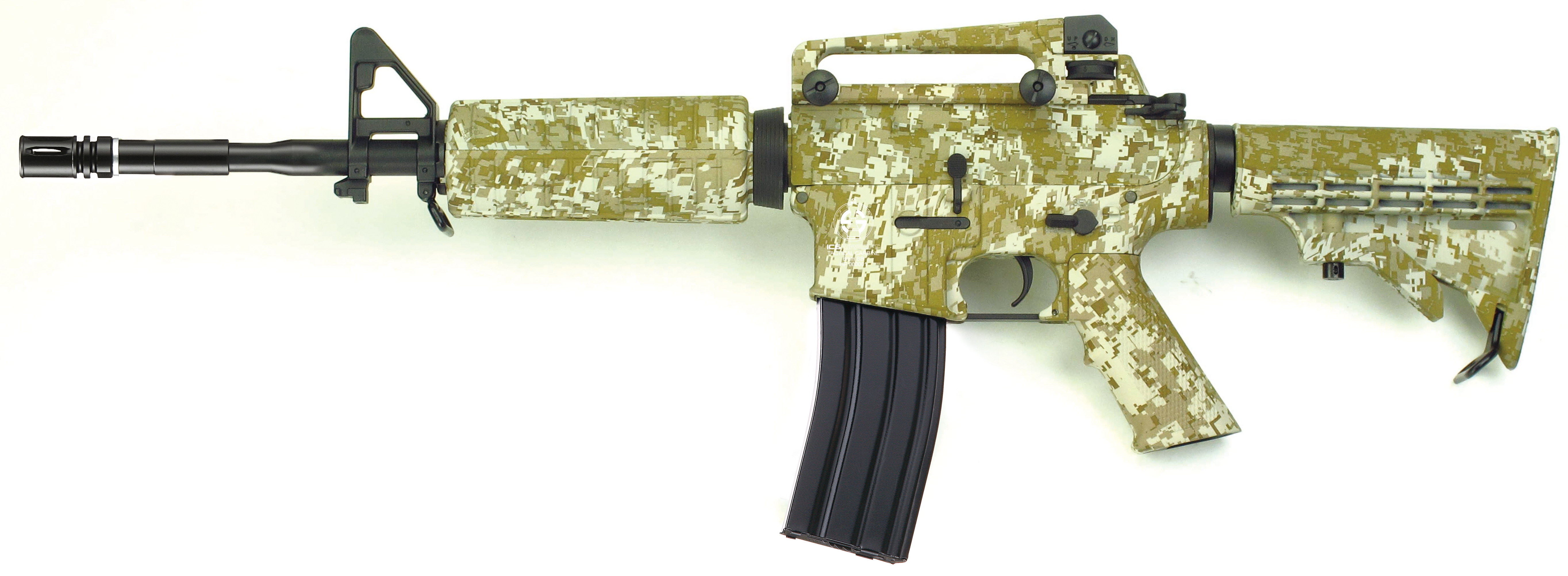 M4A1 with retractable stock, Digital Desert