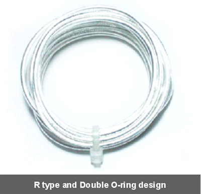 Low resistance Silver-plated cord 180cm