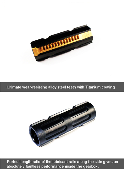 Quantum Piston ( w/ Titanium Coating Full Metal Teeth) - 2