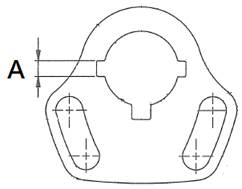 CS4 Ambidextrous Steel Sling Swivel - 2