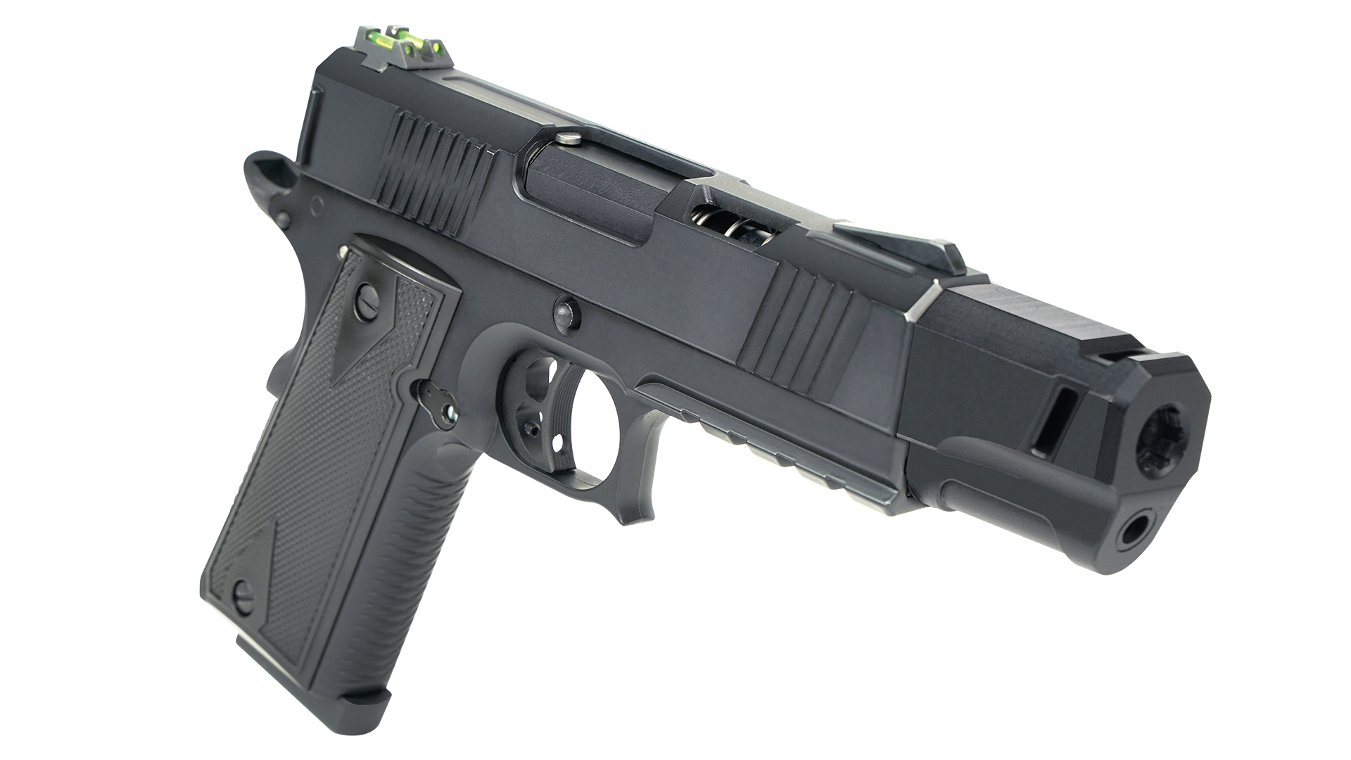 CO2 GBB pistol Vulture Tactical Black ICS - 3