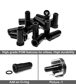 Modify nozzle med o-ring