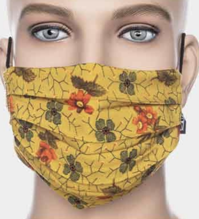 Facemask yellow