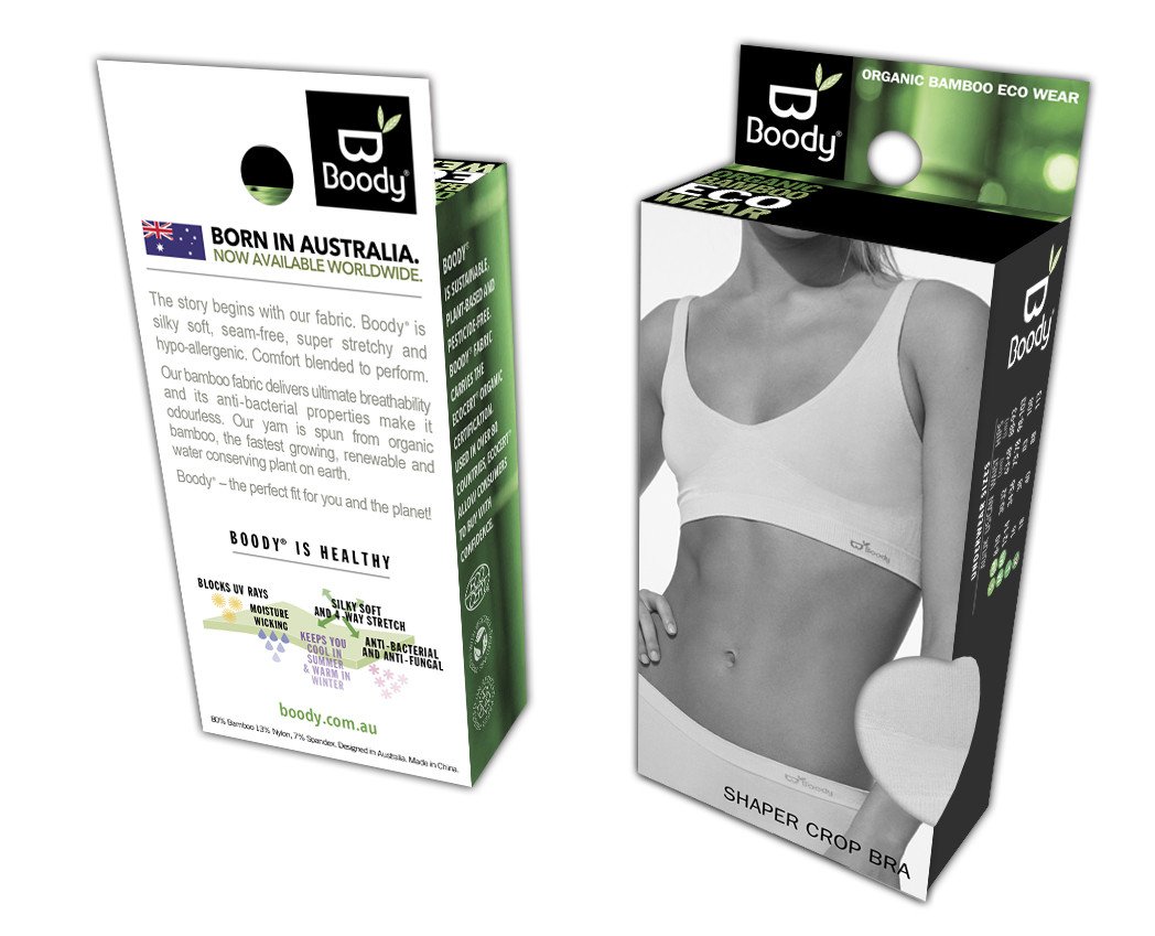 Boody Bambu Shaper Behå Svart - 4