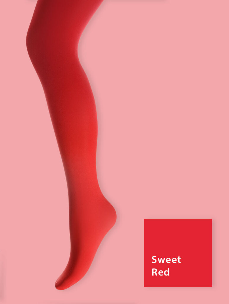 Du Milde strumpbyxor sweet red