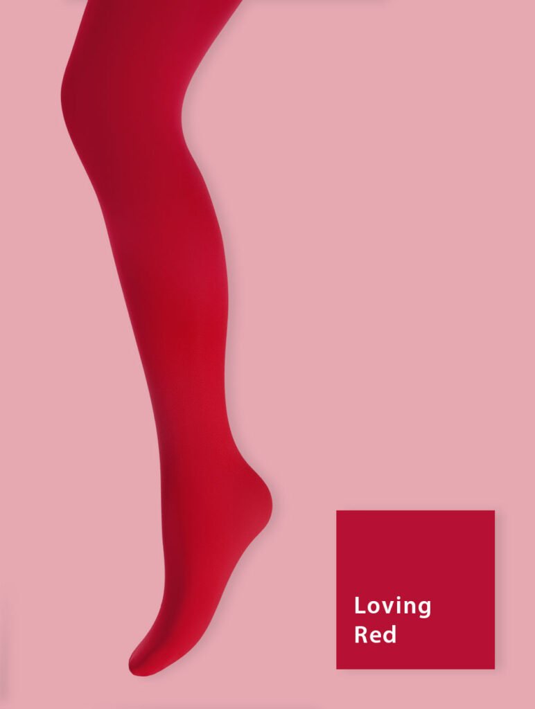 Du Milde strumpbyxor loving red