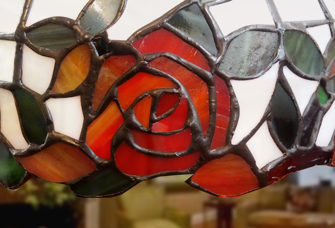 Loftlampe Red Rose Ø 41cm - 4