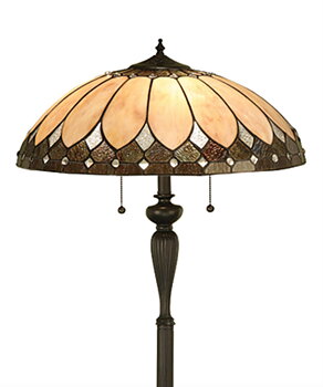 Tiffanylampa Golvlampa Schick Ø 50cm