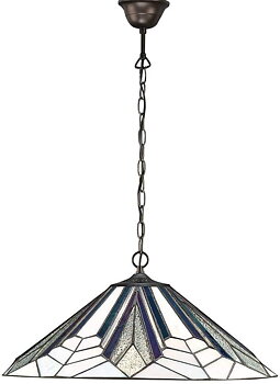Tiffanylampa Taklampa Jewel Ø 41cm