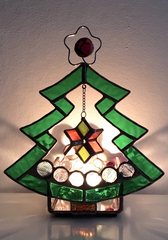 Ljusstakehållare "Julgran" ↕ 20cm - 2
