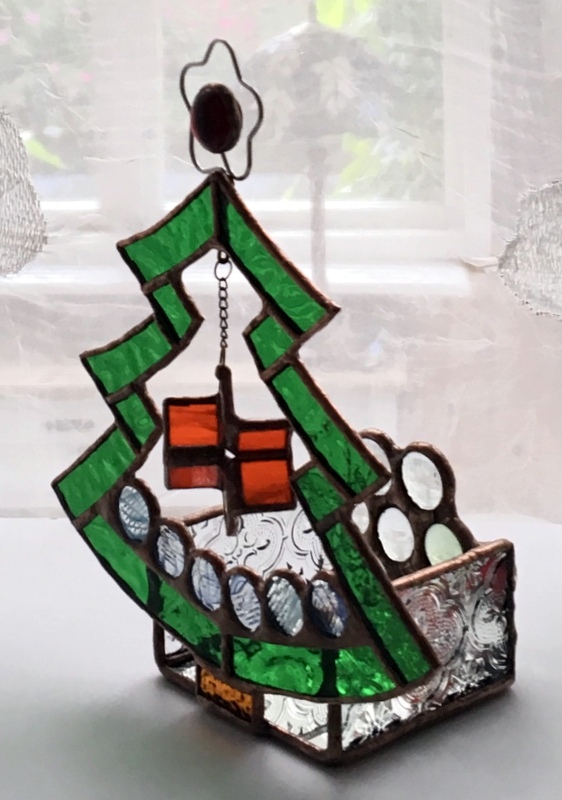 Ljusstakehållare "Julgran" ↕ 20cm - 4