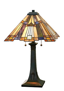 Tiffanylampa Bordslampa Dakota Ø 45cm
