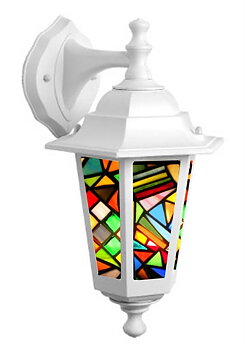 Wall lamp "Kaleidoscope" reversible mount ↕ 34cm