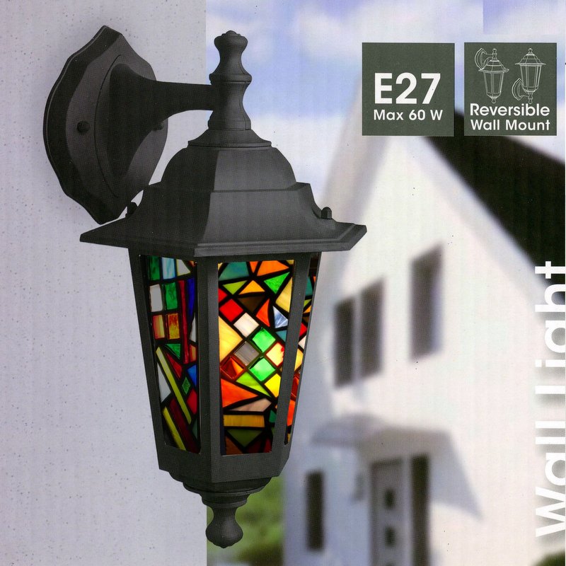 Wall lamp "Kaleidoscope" reversible mount ↕ 34cm - 3