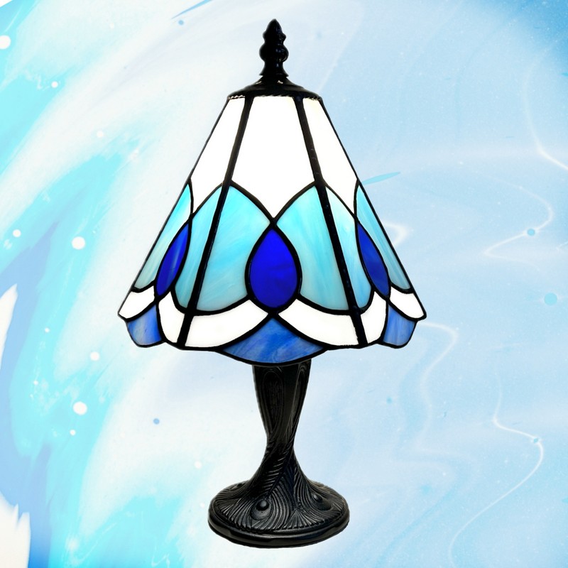 Stolna svjetiljka  Blue mist Ø 20cm - 2