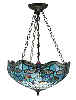 Ceiling lamp Dragonfly Blue Ø 49cm