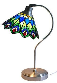 Bordlampe Peacock  Ø 25cm