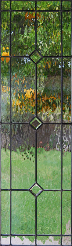 Stained glass window Bevels VI