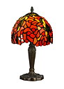 Tiffanylampa Bordslampa Laburium Ø18cm