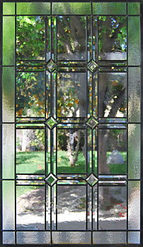 Blyinfattat Glas Bevels VII