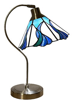 Bordlampe Blue Lagoon Ø 28cm