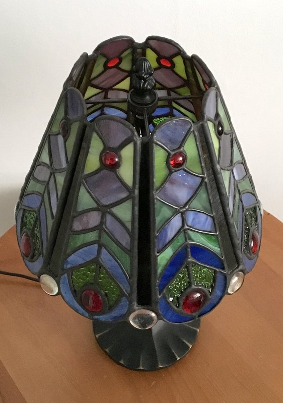 Bordlampe Peacock  Ø 22cm - 6