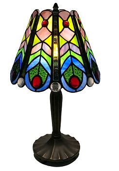Bordlampe Peacock  Ø 22cm