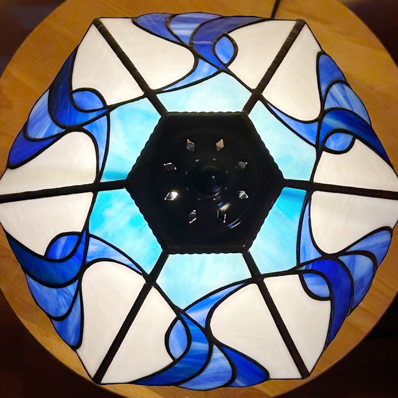 Lampa gabinetowa Blue lagoon Ø 28cm - 3