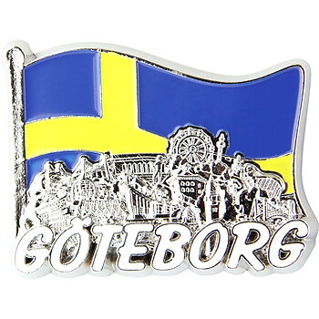 Magnet Göteborg Flagga 