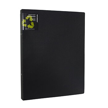 BLACK RINGBINDER A4