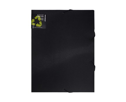 Dokumentbox BLACK. A4, Svart