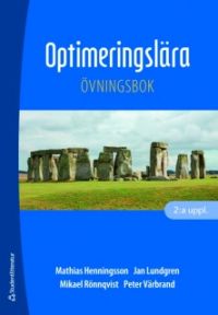 Optimeringslära - Övningsbok