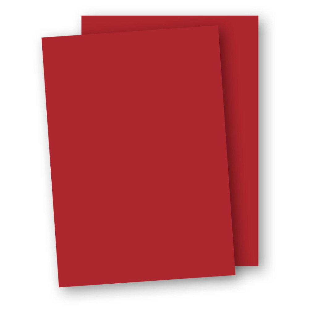 A4 Papper 10-Pack Röd
