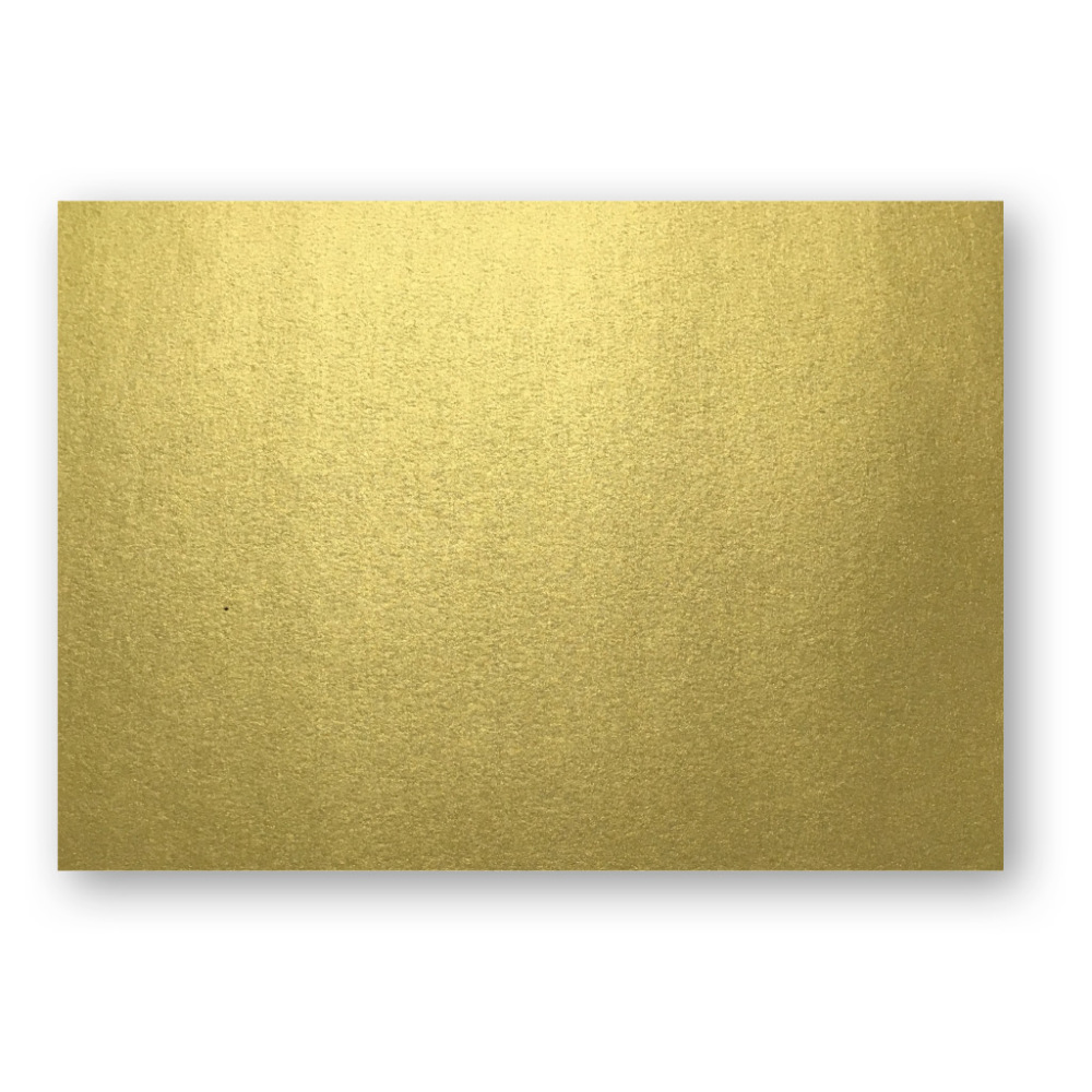 A6 Kort enkla 10-Pack Guld