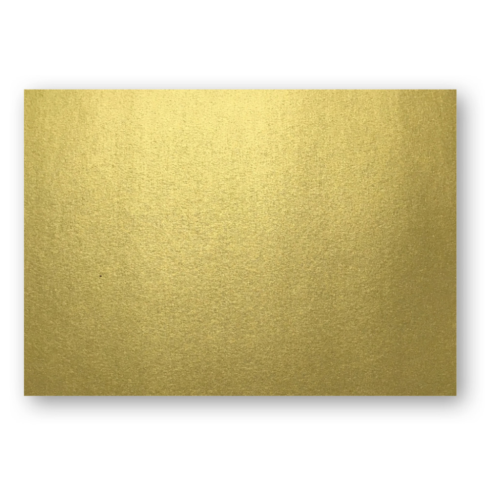 A7 Kort Enkla 10-Pack Guld