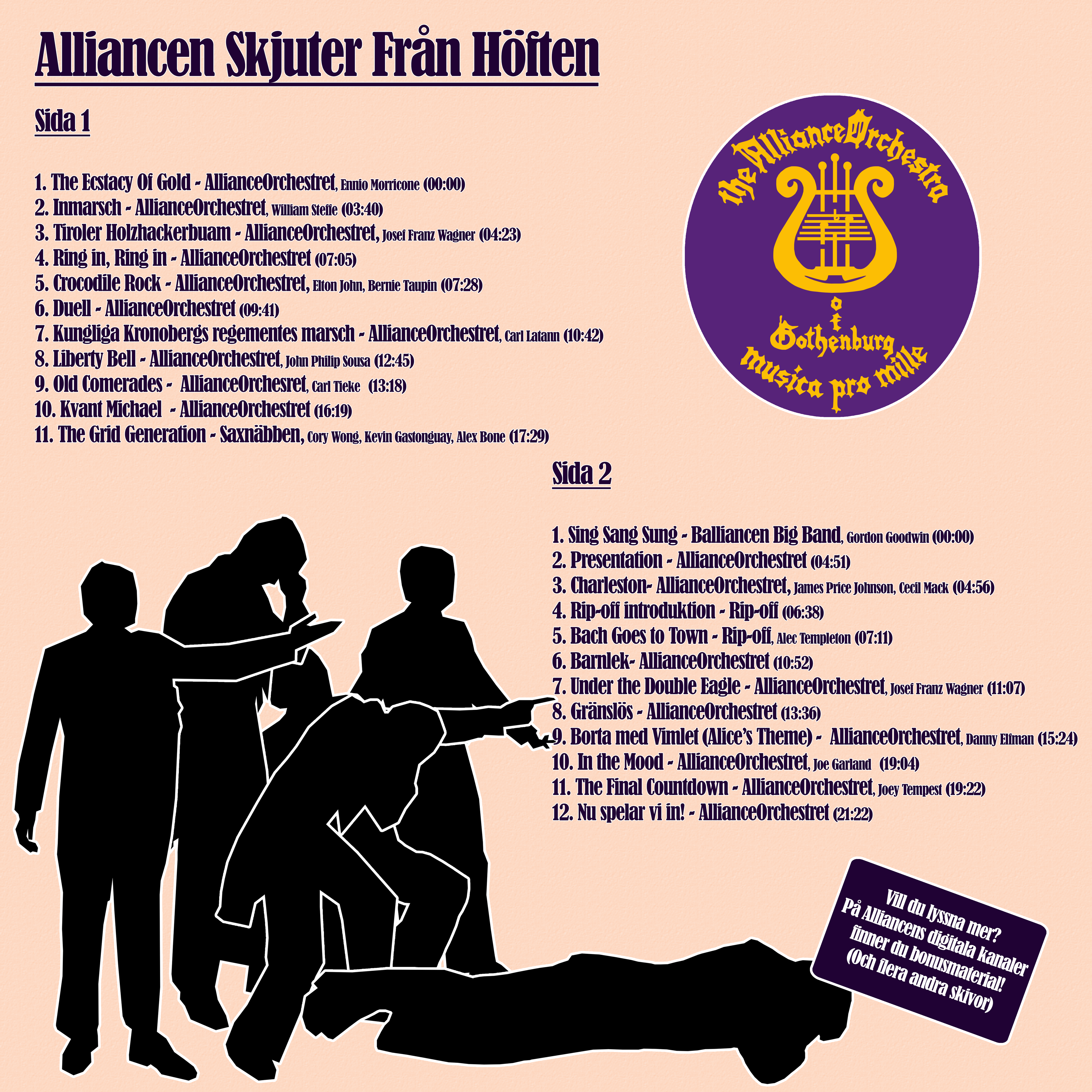 LP skiva allianceOrchestret - 2