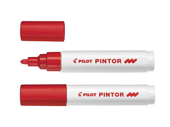 Pintor Marker Medium Röd