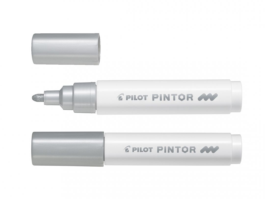 Pintor Marker Medium Silver