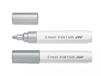 Pintor Marker Medium Silver