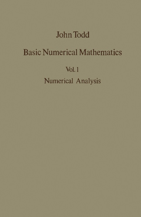 Numerical Analysis