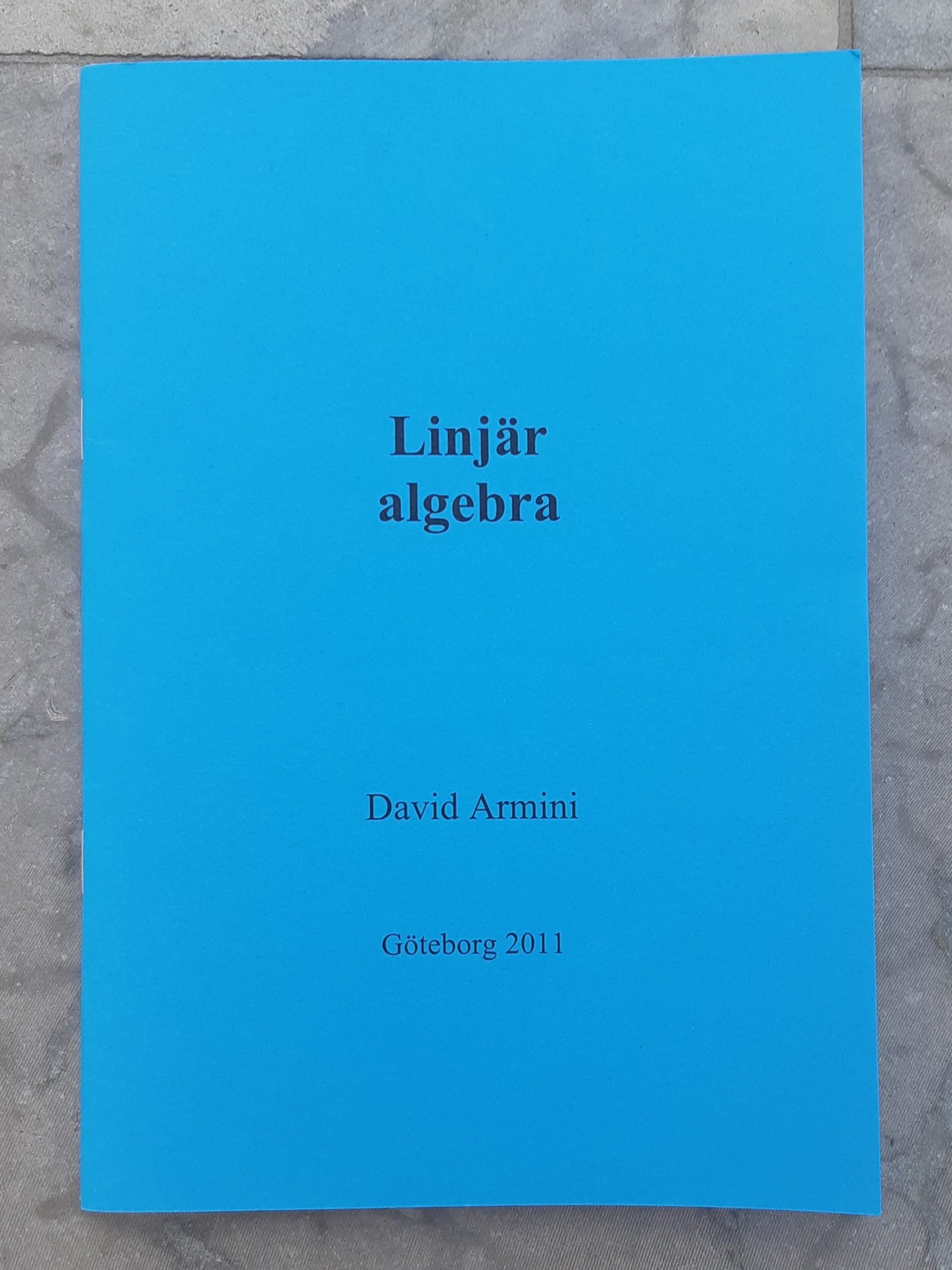 Linjär Algebra