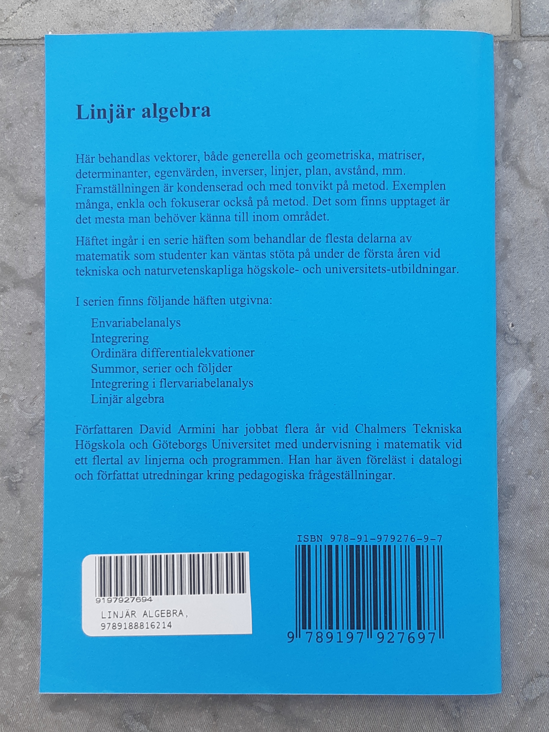 Linjär Algebra - 2