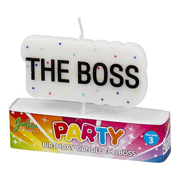  BIRTHDAY CANDLE THE BOSS 