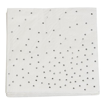 PAPER NAPKINS 33 x 33 CM DOTS GOLD 16-P