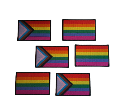 Tygmärke Pride progress - 2