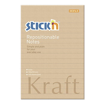 Kraftblock,150x101,linj., 100b