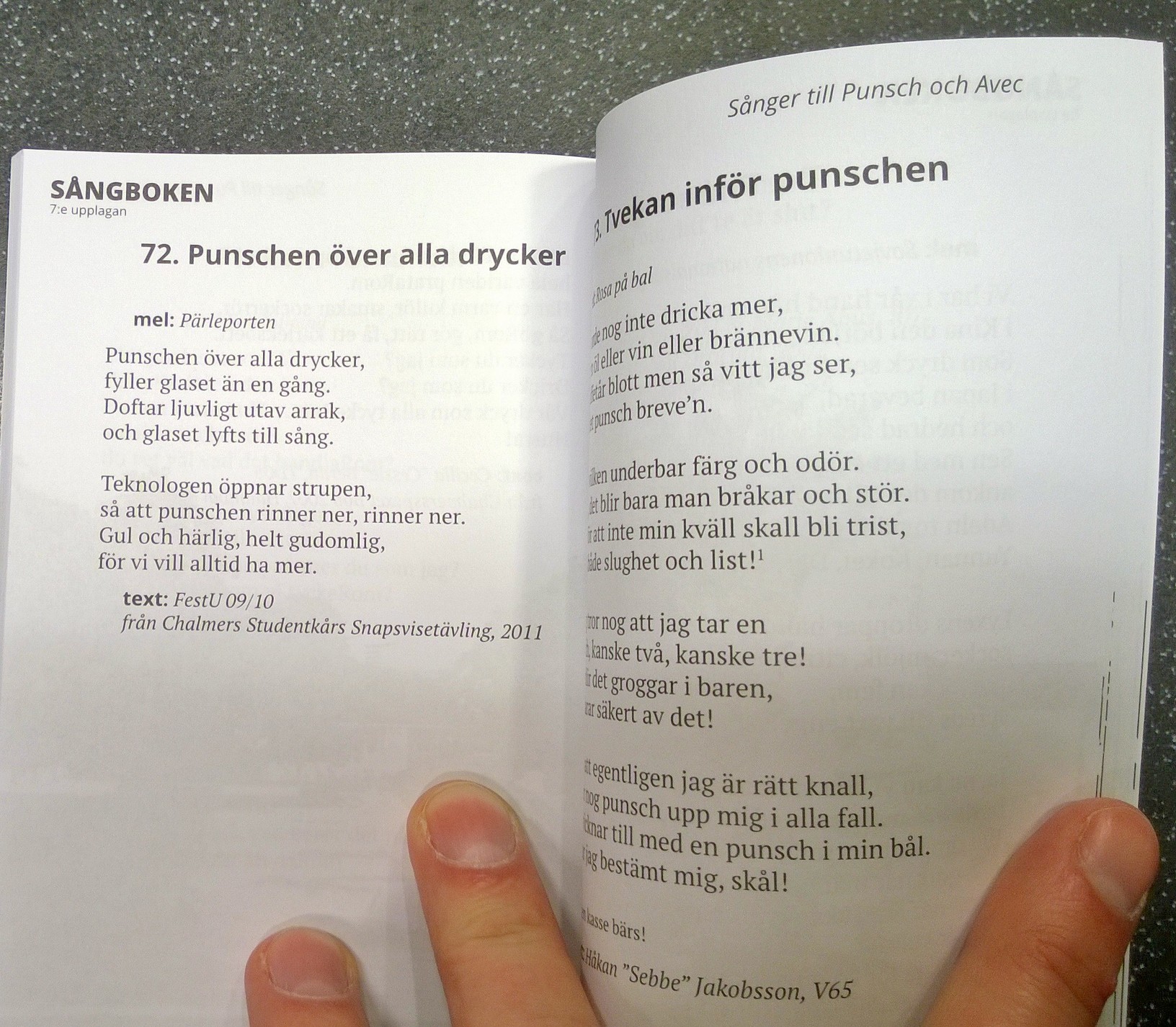 Chalmers Studentkårs Sångbok - 3