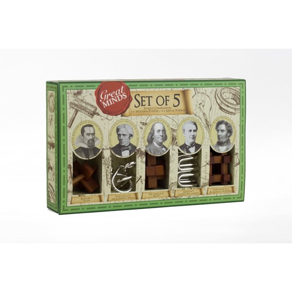Great Minds Set of 5 (Men) Giftset